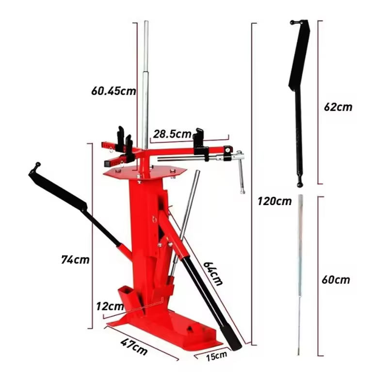 Tire Changer Machine - Máquina Manual Portátil para Troca de